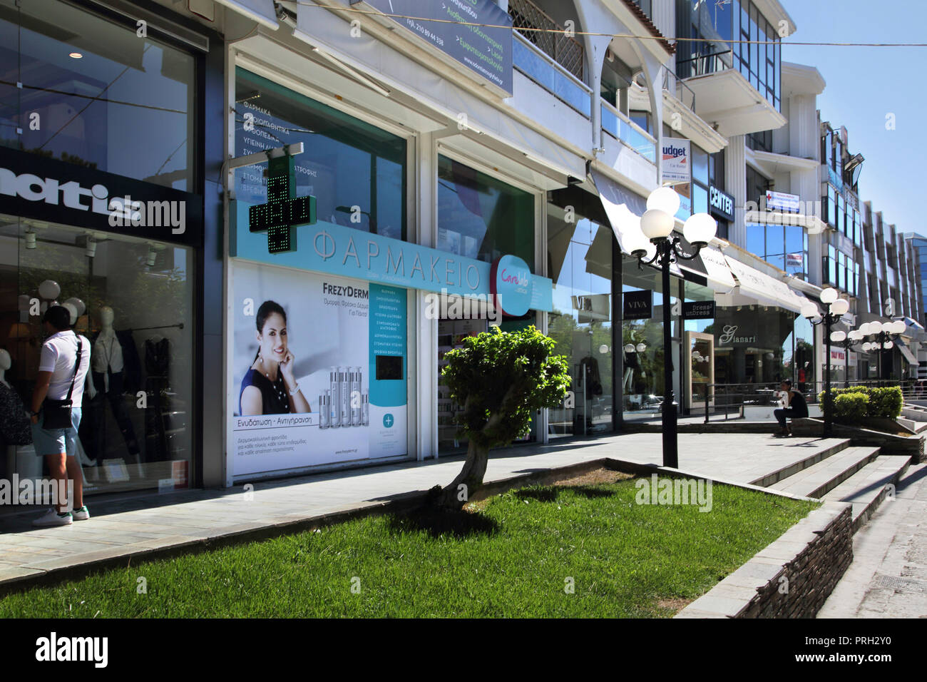 Glyfada shops shopping hires stock photography and images Alamy