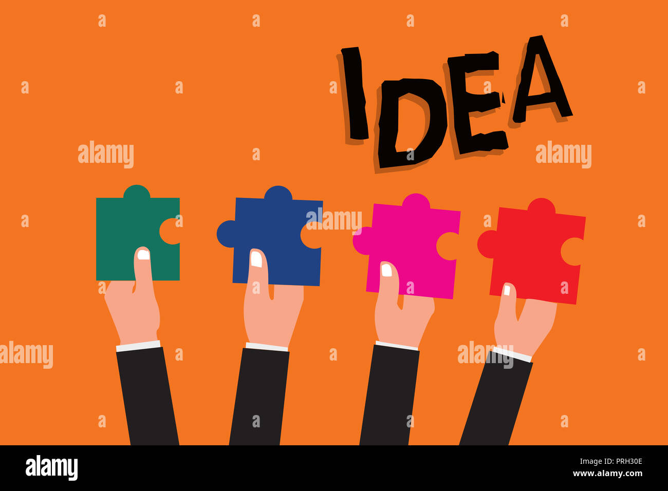 Text sign showing Idea. Conceptual photo Mental Impression Thought and ...