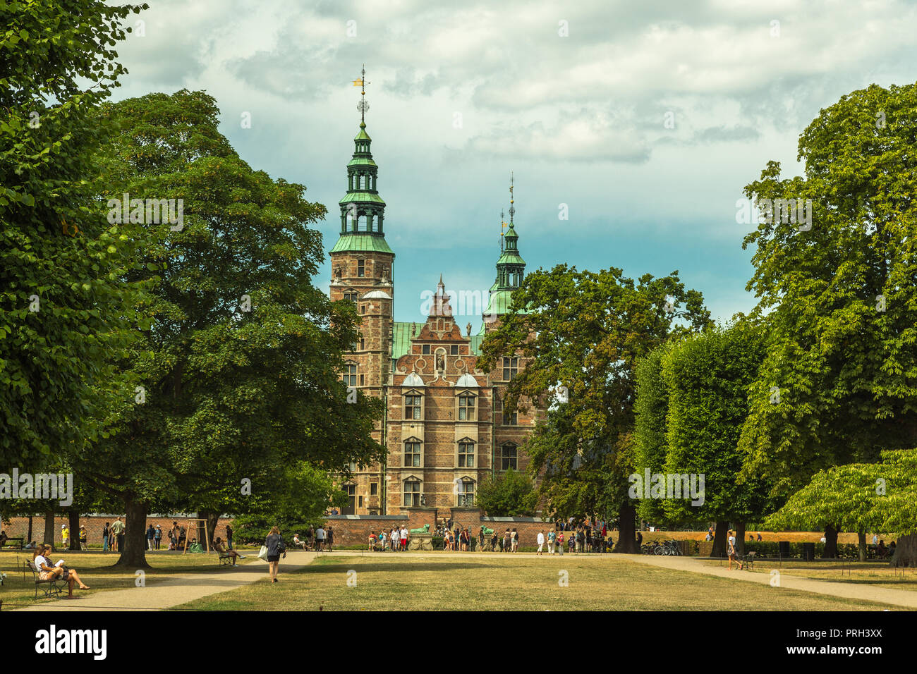 Rosenborg Castle in Copenhagen Stock Photo