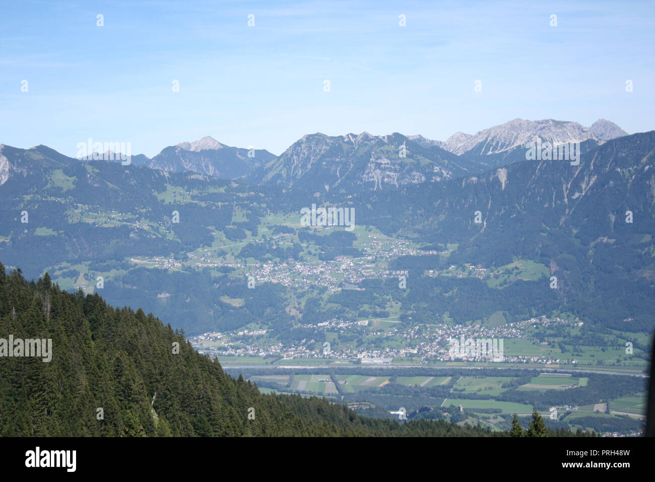 Switzerland mountains Stock Photo