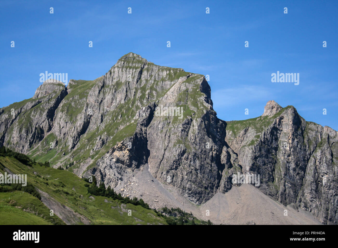 Switzerland mountains Stock Photo