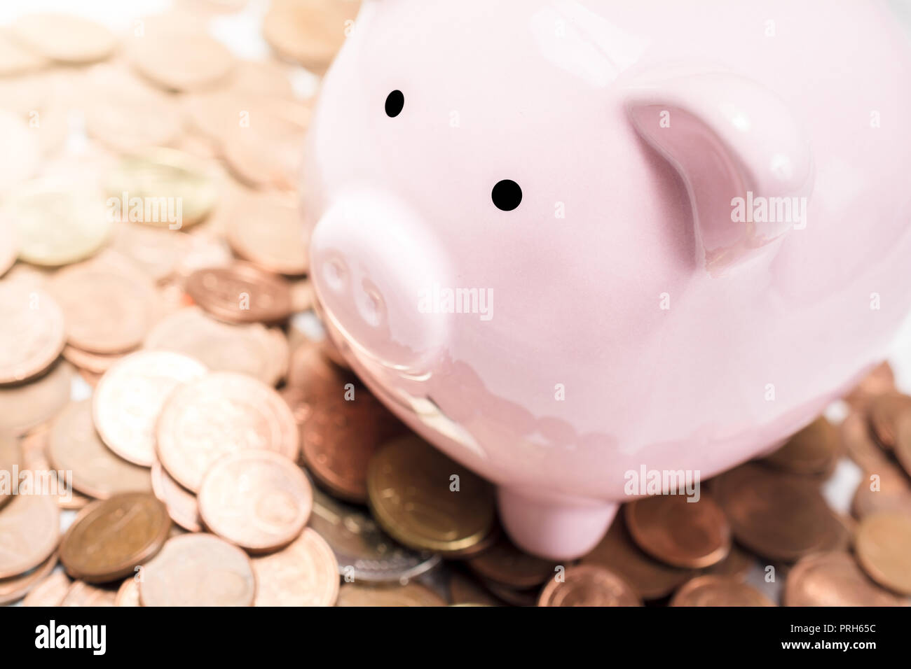 standing piggy bank