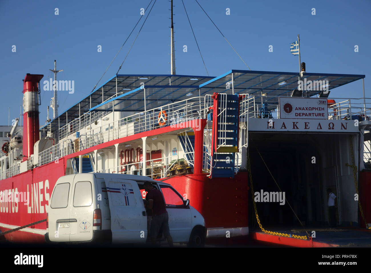 Greek van hi-res stock photography and images - Alamy