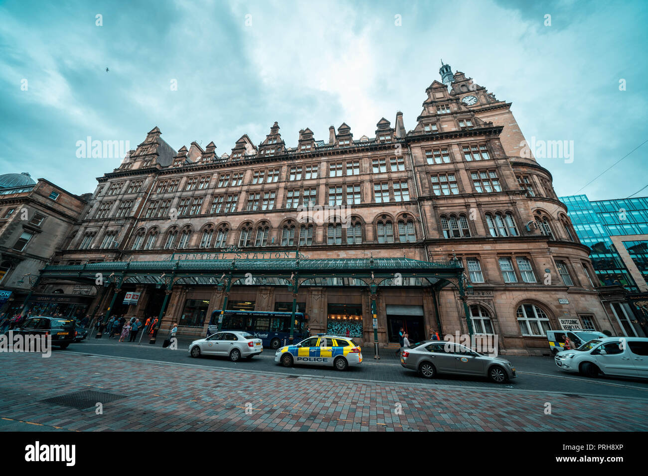 Glasgow Central Station Stock Photo Alamy
