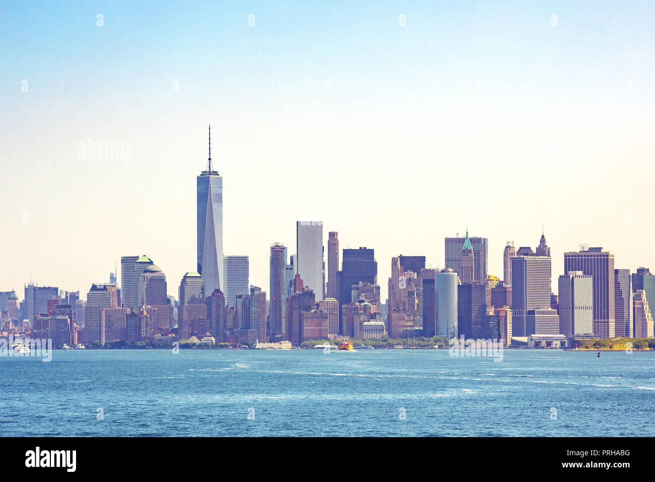 One World Trade Center in New York City Stock Photo