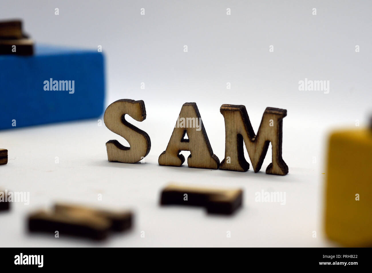 popular male first name sam Stock Photo - Alamy