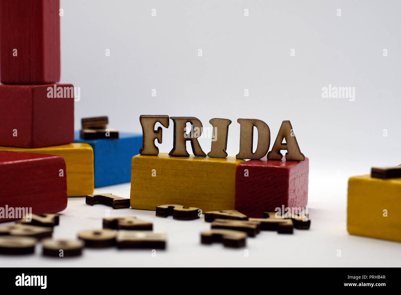 popular female first name frida Stock Photo