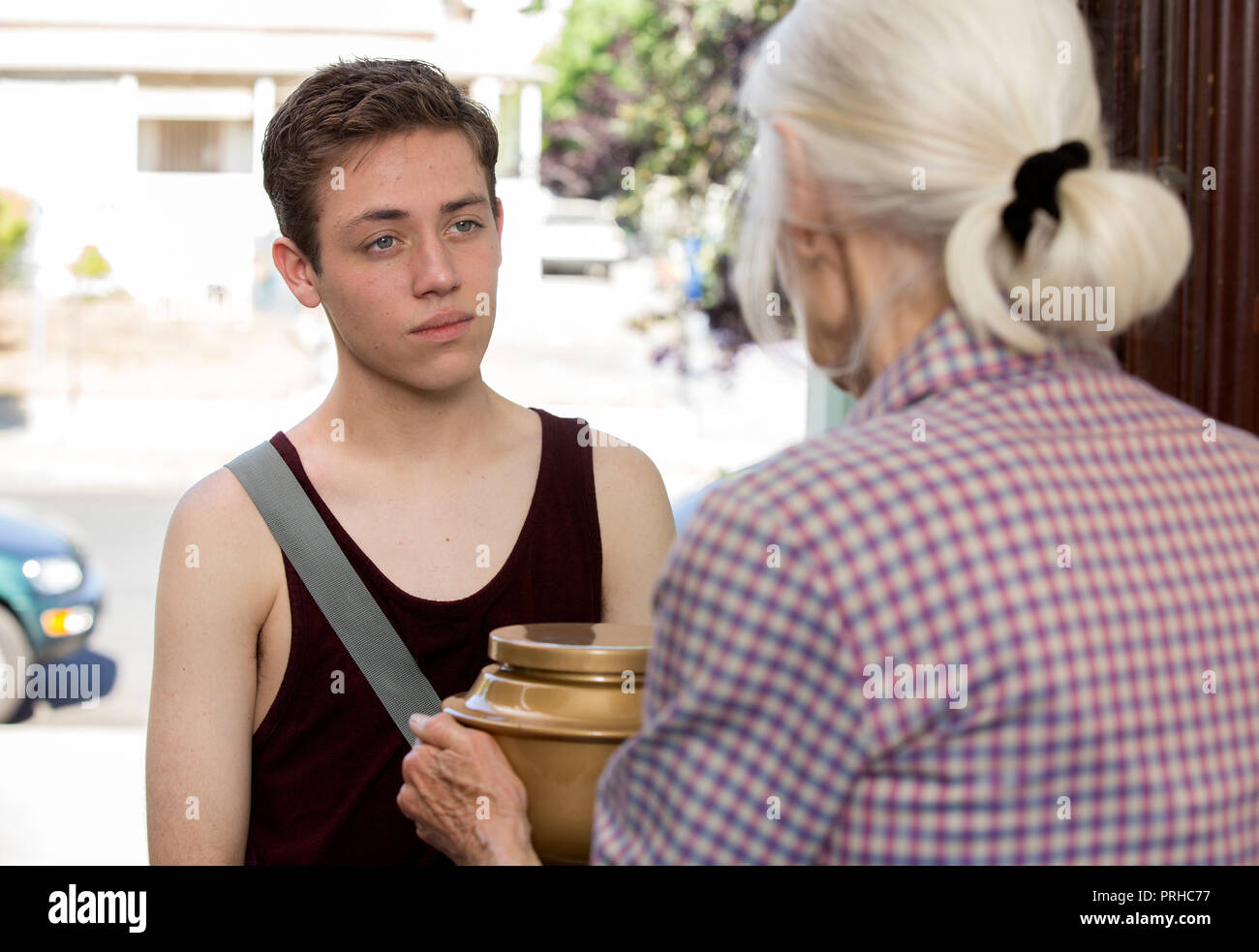 SHAMELESS, Ethan Cutkosky in 'Weirdo Gallagher Vortex'', (Season 9