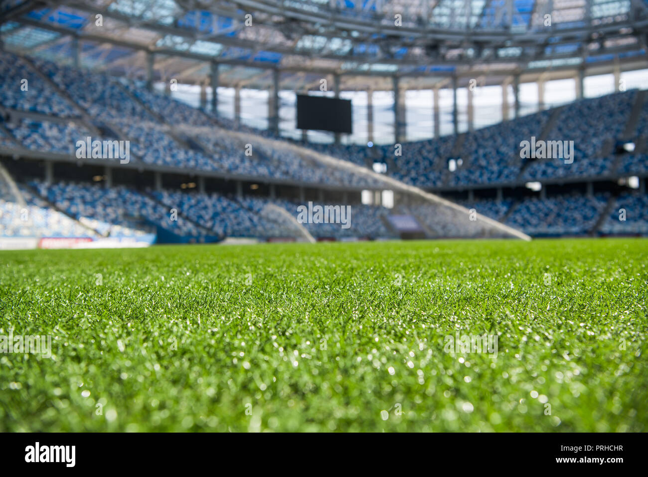 Soccer field irrigation hi-res stock photography and images - Alamy