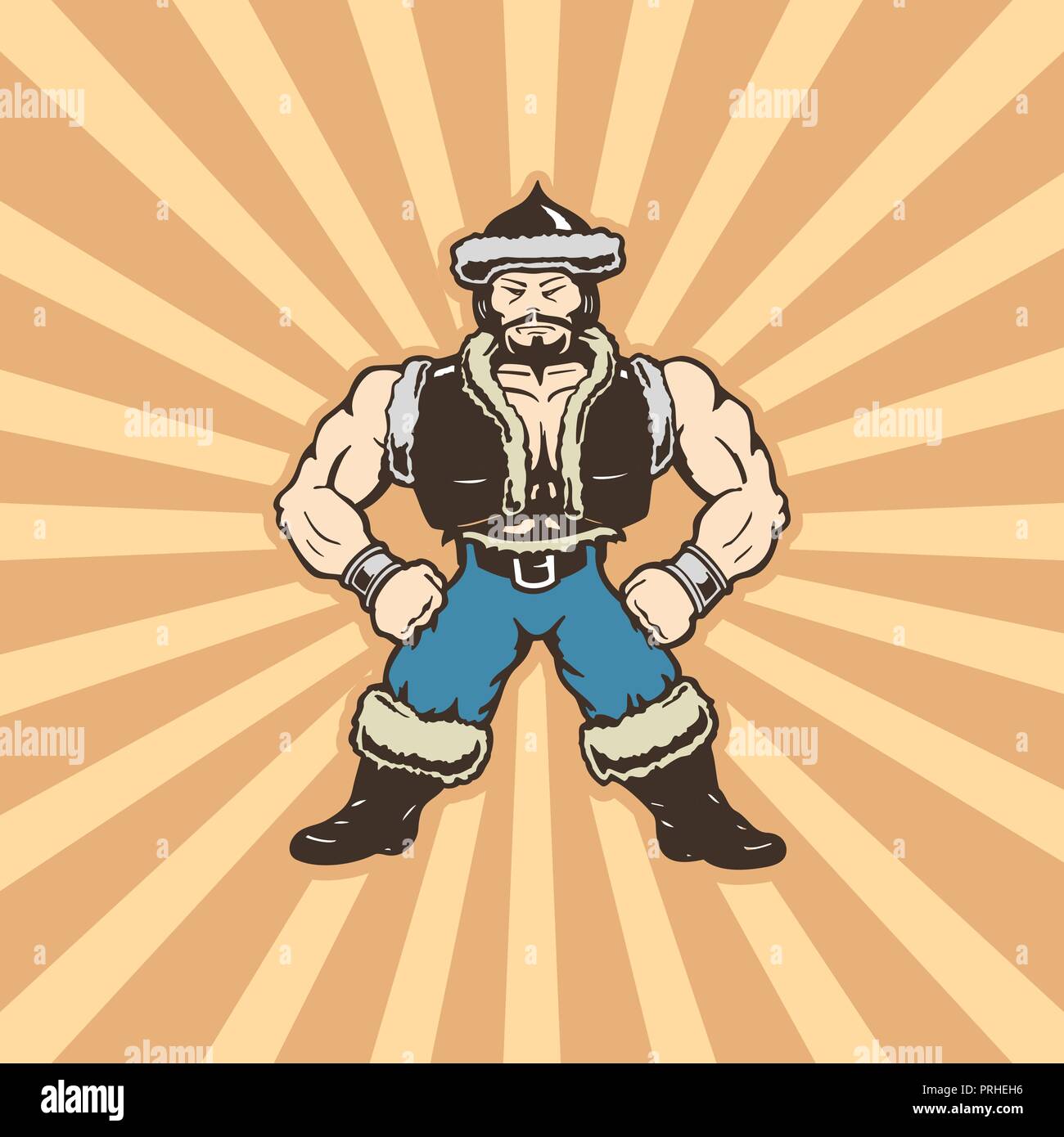 Mongolian beauty Stock Vector Images - Alamy