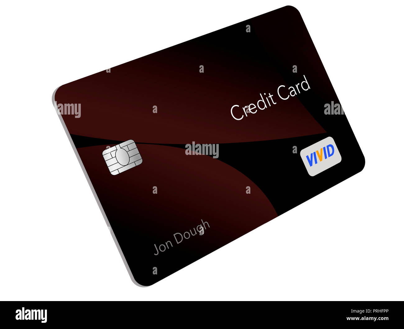modern design credit card- here is a generic credit card