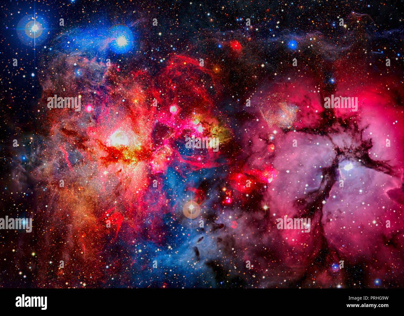 Bright Galaxy In Deep Space Elements Of This Image Furnished By Nasa Stock Photo Alamy