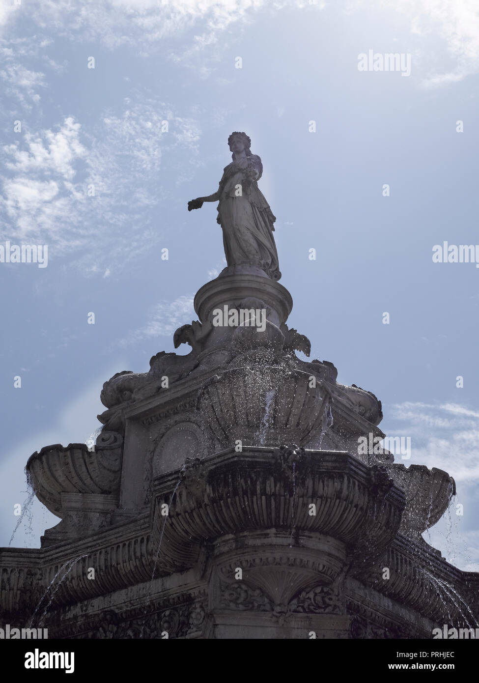 Flora Fountain High Resolution Stock Photography and Images - Alamy