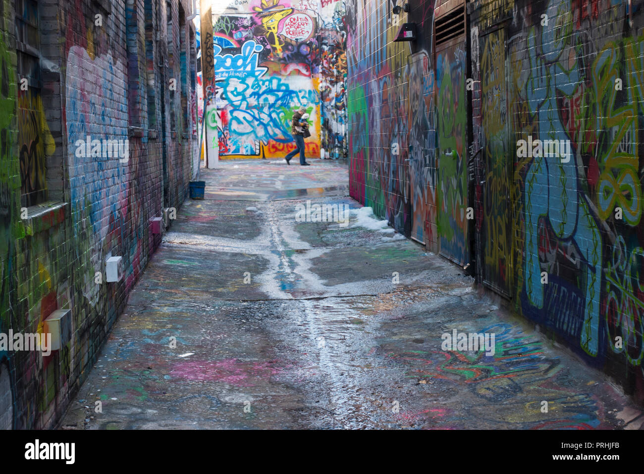 Graffiti wall mural Baltimore Maryland Stock Photo Alamy