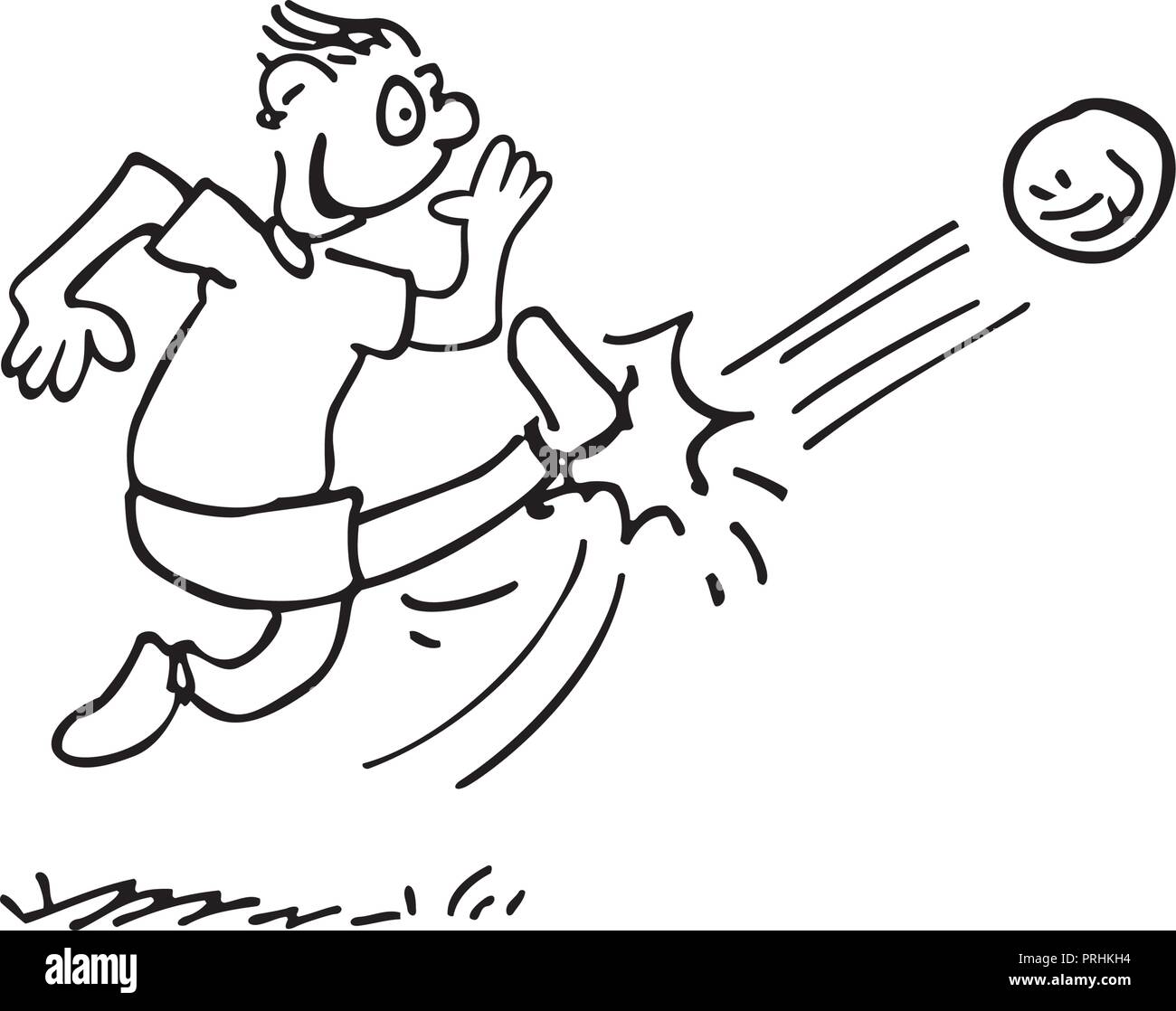 Male cartoon soccer player hires stock photography and images Alamy