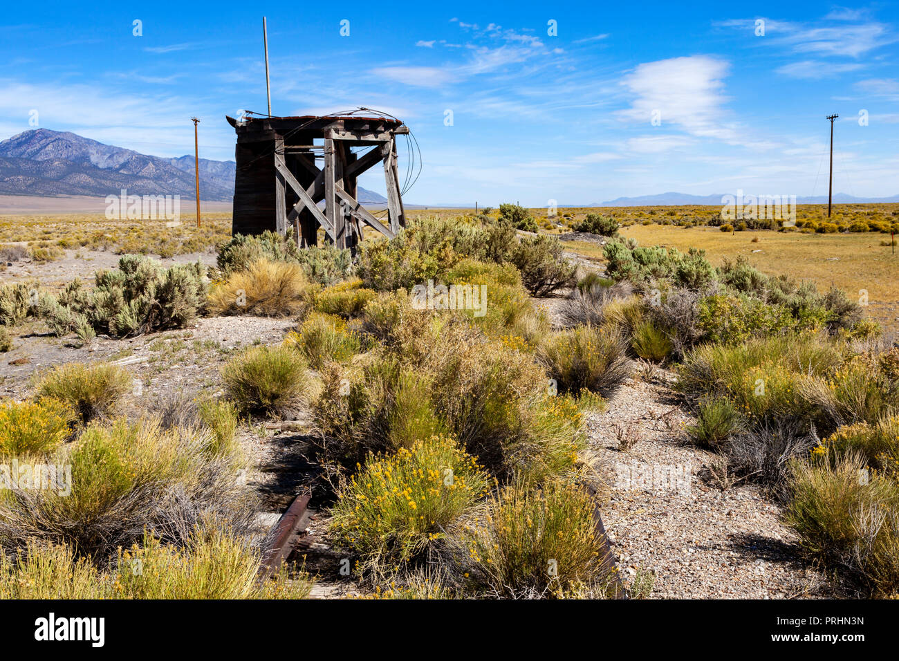 Abandoned water tower ghost town hi-res stock photography and images ...