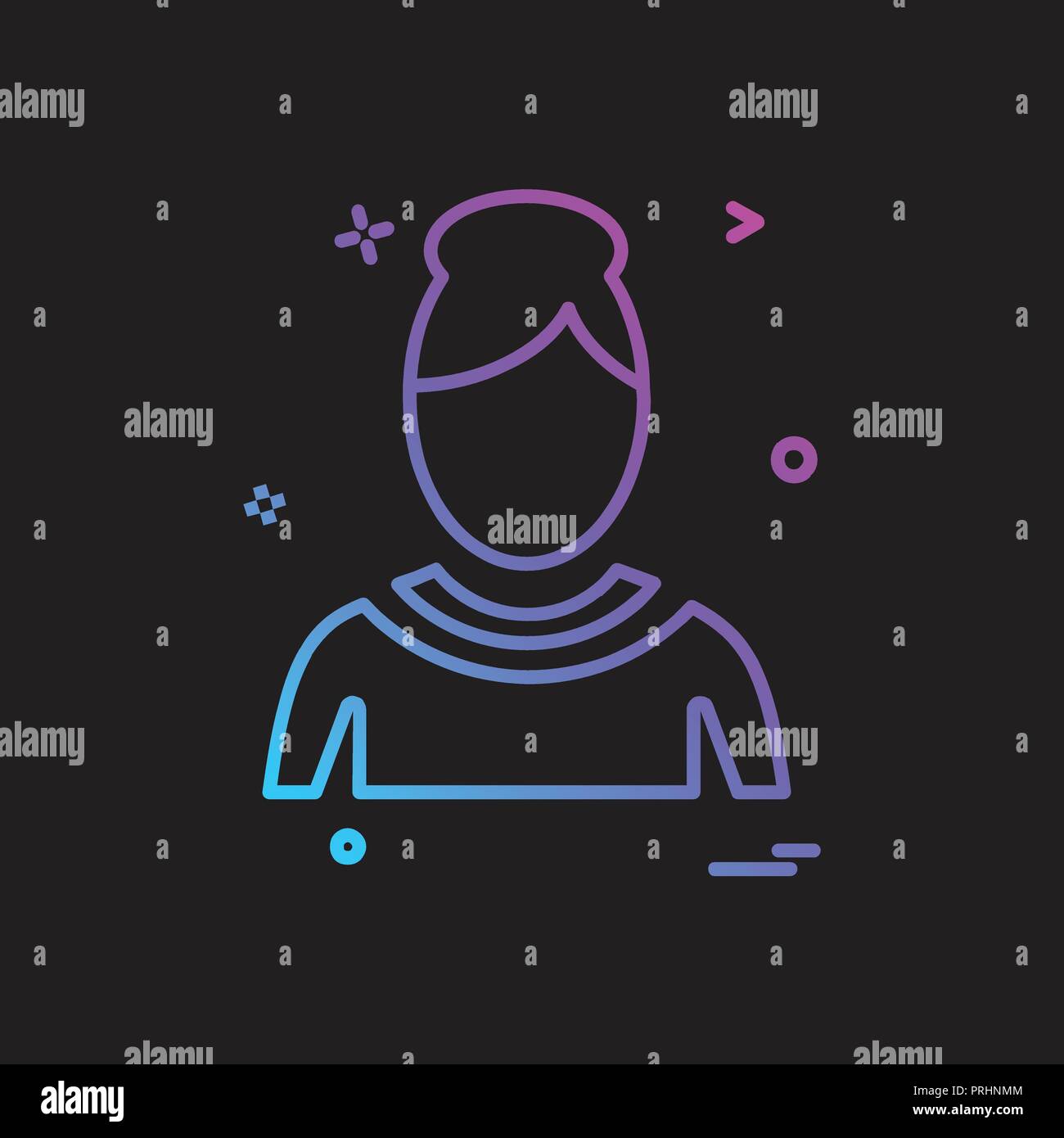 Avatar icon design vector Stock Vector Image & Art - Alamy