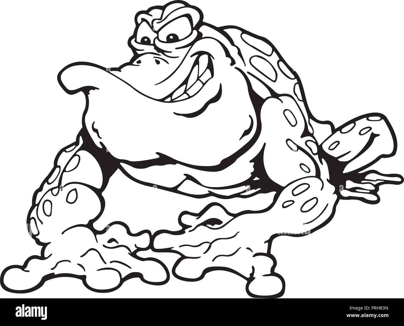 frog . Animal cartoon character . Vector Illustration Stock Vector ...