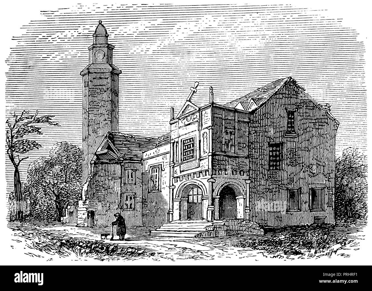 Francis Bacon's house in Gorhambury Stock Photo Alamy