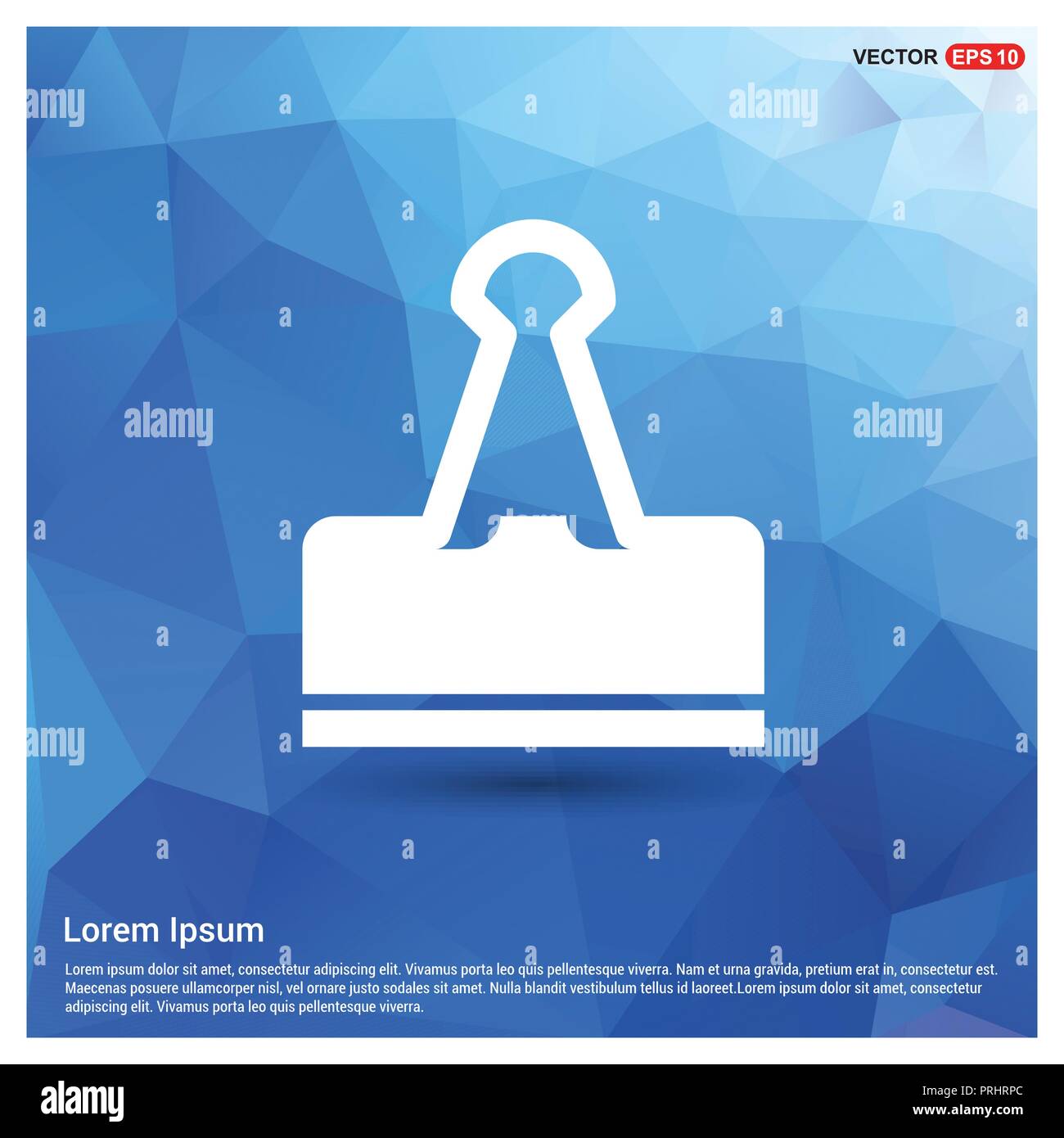 Binder Clip icon Stock Vector Image & Art Alamy