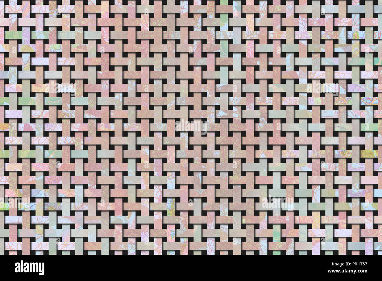 Background abstract woven mat pattern, rattan for design Stock Photo ...