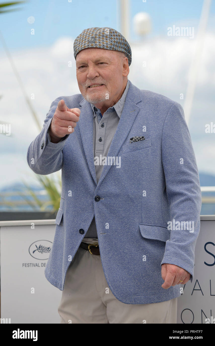71st Cannes Film Festival: actor Stacy Keach here for the promotion of the film “Rendez-vous with...”, on 2018/05/15 Stock Photo