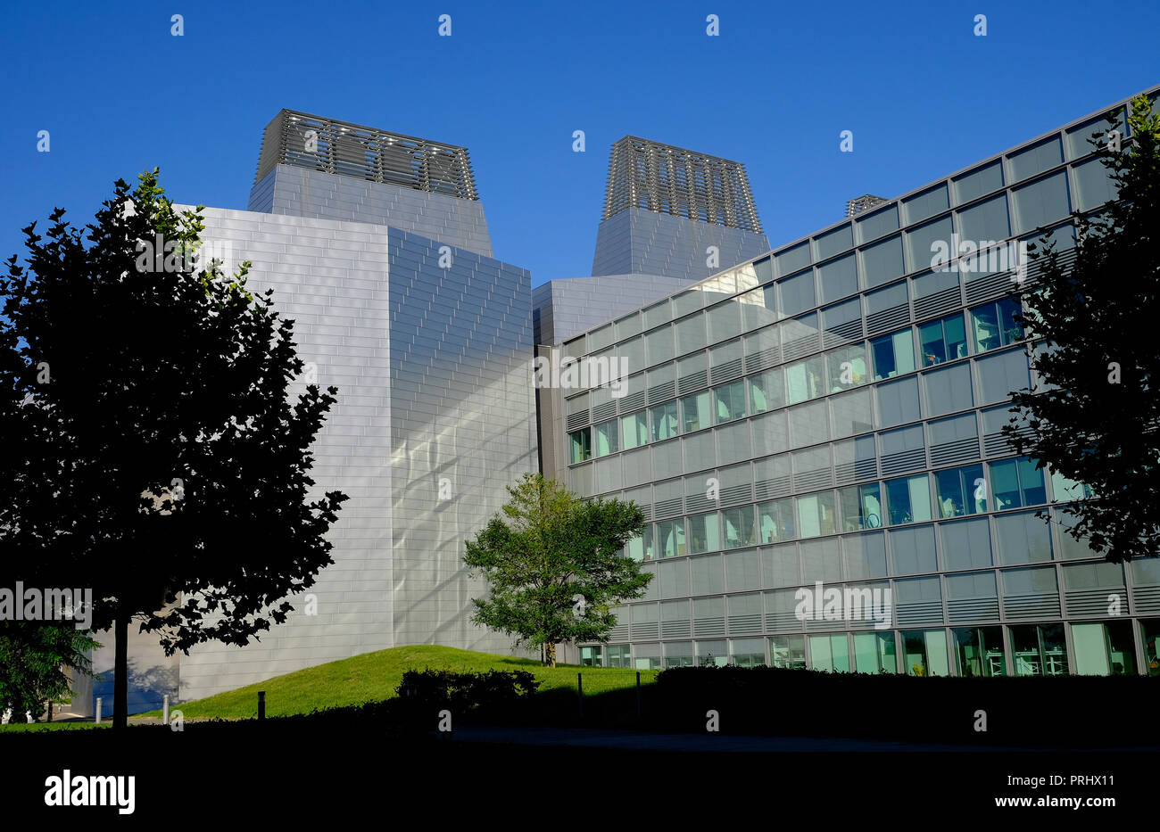 MRC laboratory of molecular biology, cambridge biomedical campus, england Stock Photo