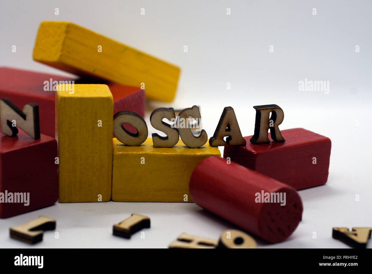 popular male first name oscar Stock Photo