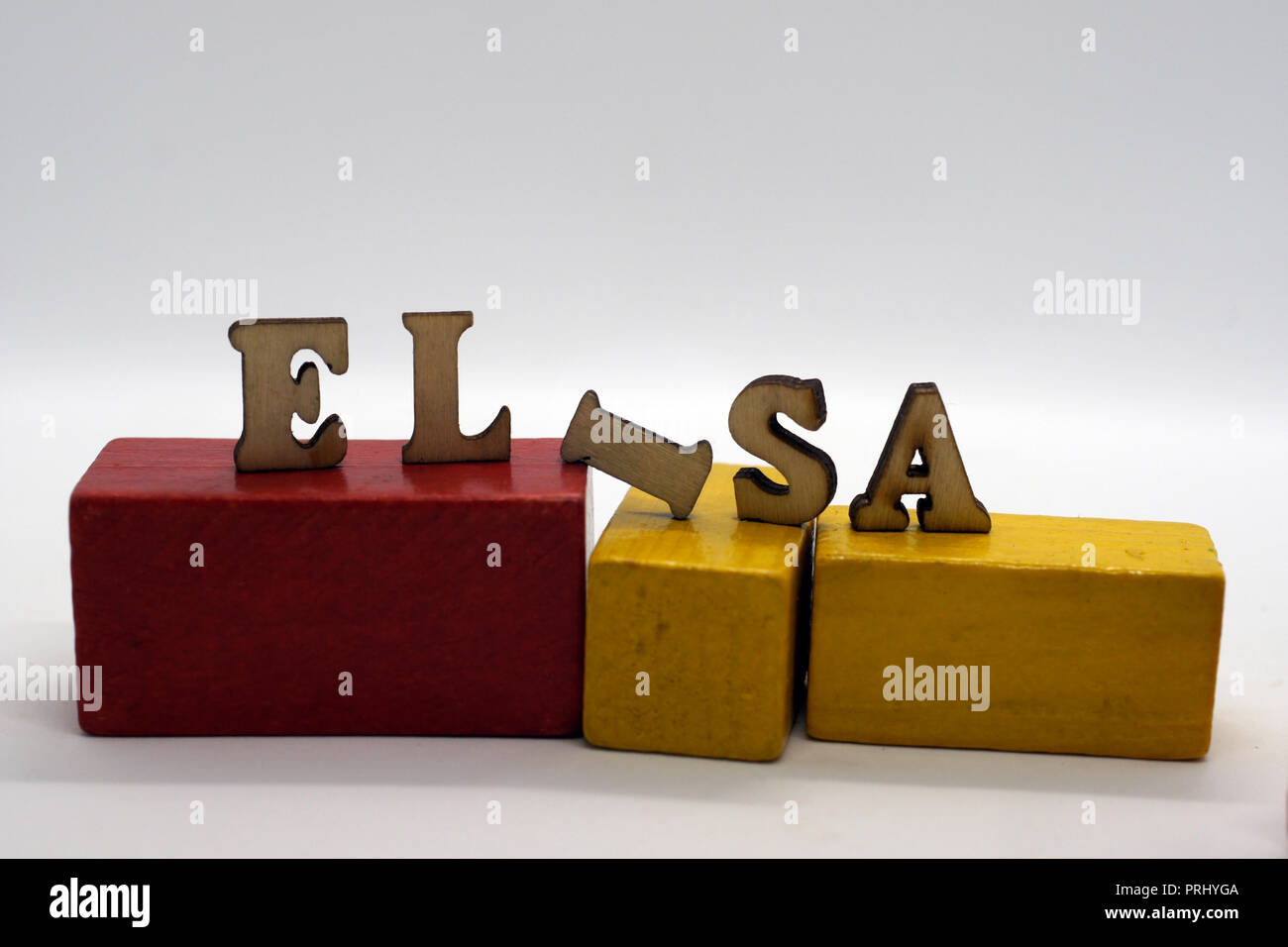 popular ffemale first name elisa Stock Photo