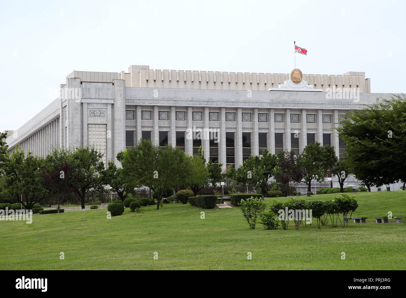 North korea pyongyang government building hires stock photography and