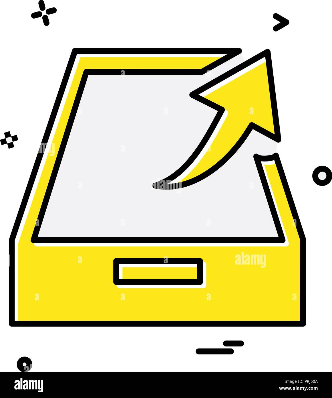 Drop Box Icon Design Vector Stock Vector Image Art Alamy drop-box-icon-design-vector-stock-vector-image-art-alamy