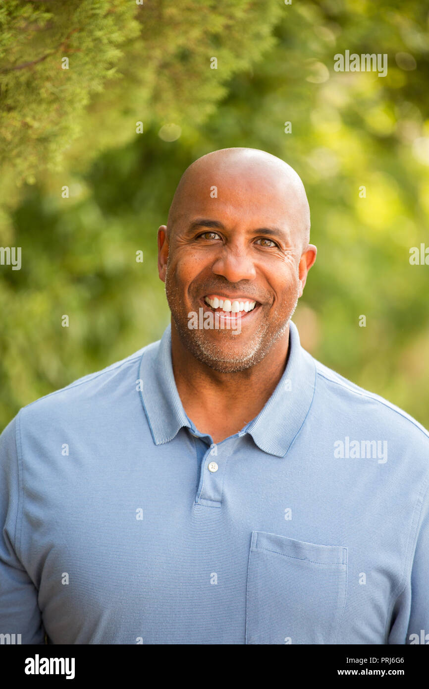 African american senior man portrait hi-res stock photography and ...