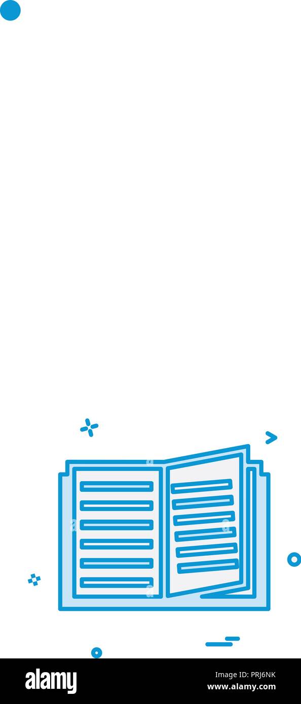 Book icon design vector Stock Vector Image & Art - Alamy
