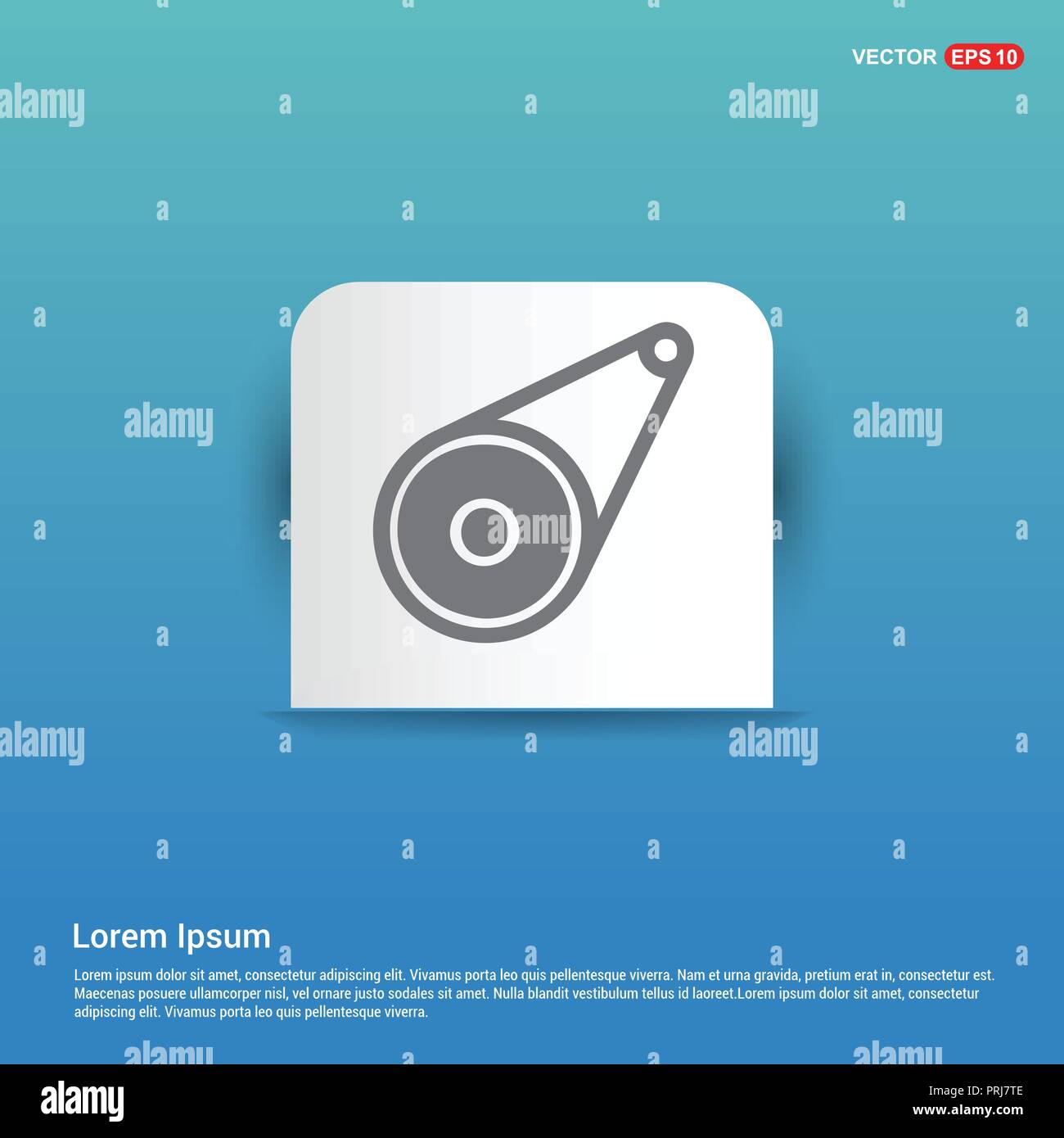 Timing Belt Blue Sticker button Stock Vector Image & Art Alamy