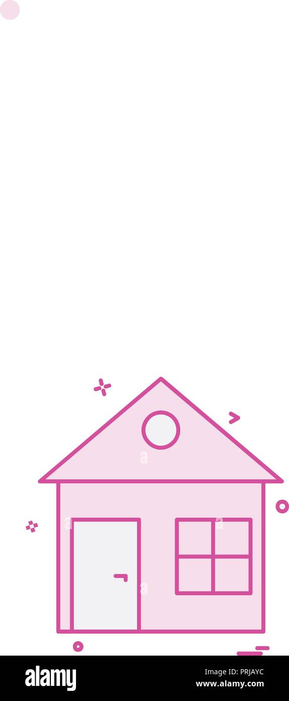 Home icon design vector Stock Vector Image & Art - Alamy