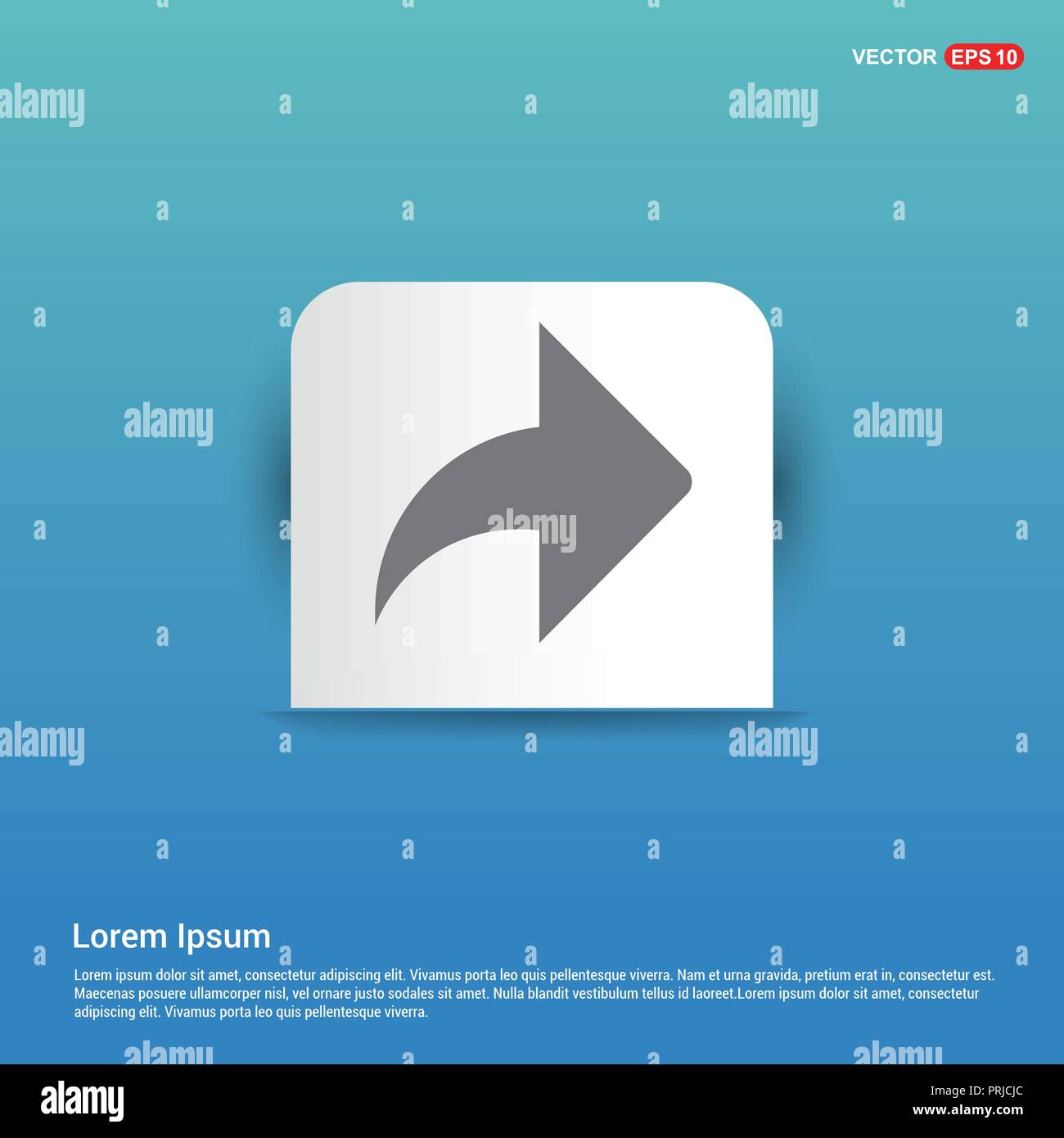 Next Arrow Icon - Blue Sticker button Stock Vector Image & Art - Alamy