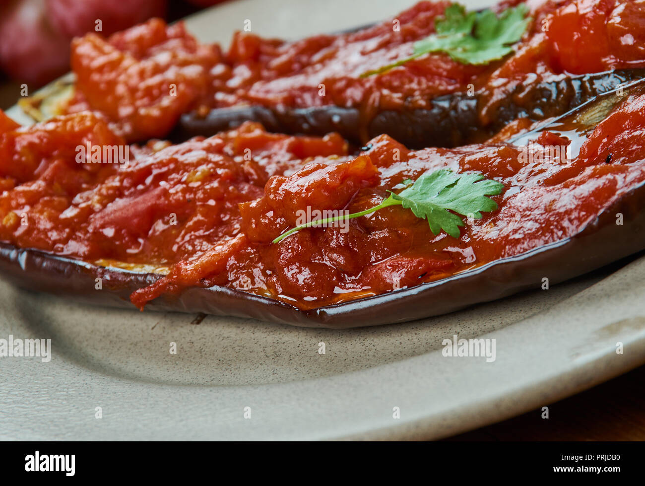 Armenian Stuffed eggplant, Armenian cuisine, Traditional assorted