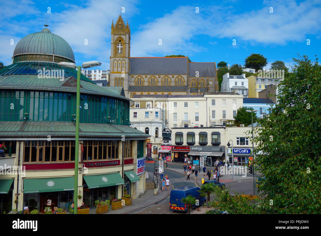 Street torquay town centre torquay hi-res stock photography and images ...