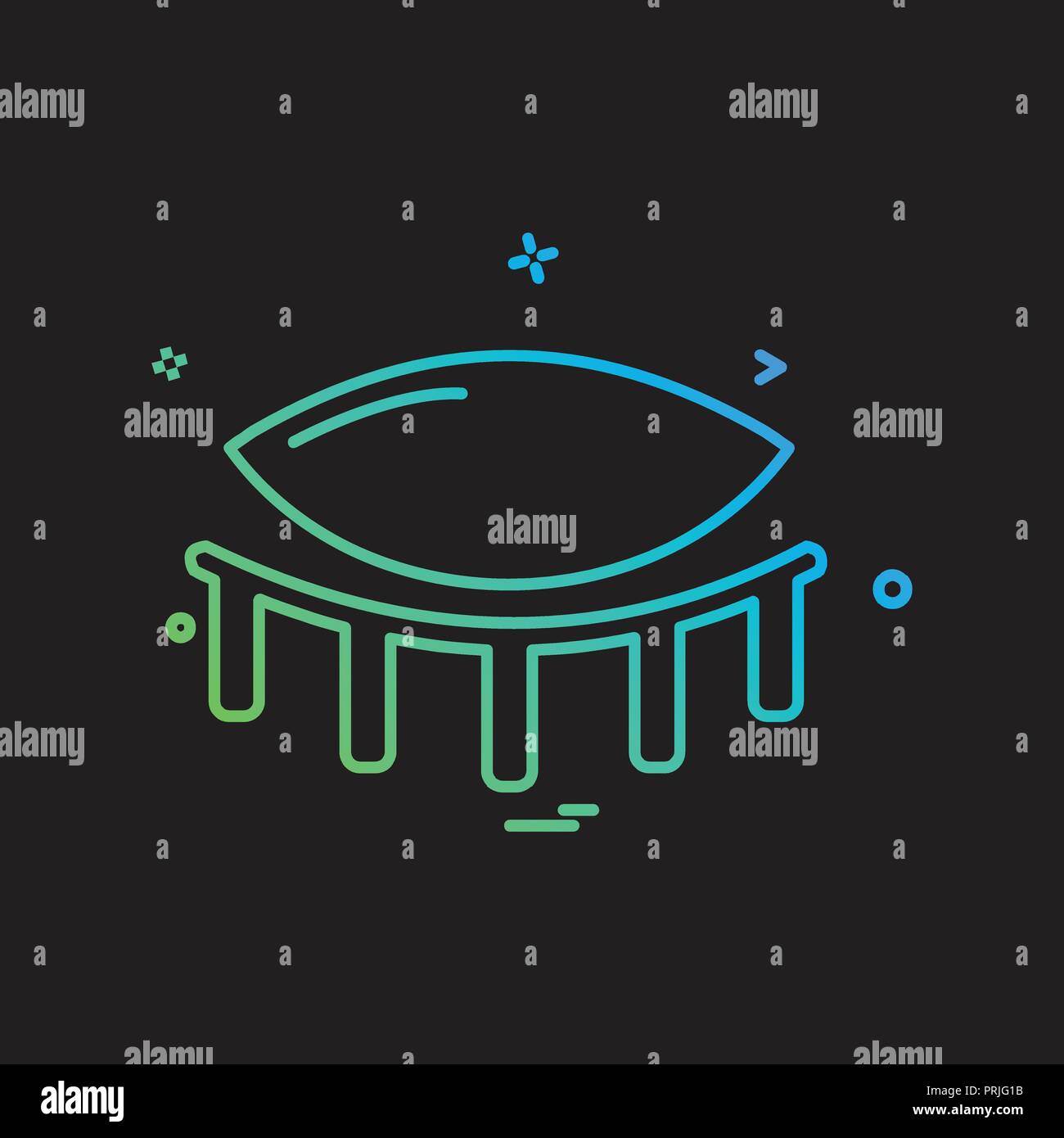 Eye icon design vector Stock Vector Image & Art - Alamy