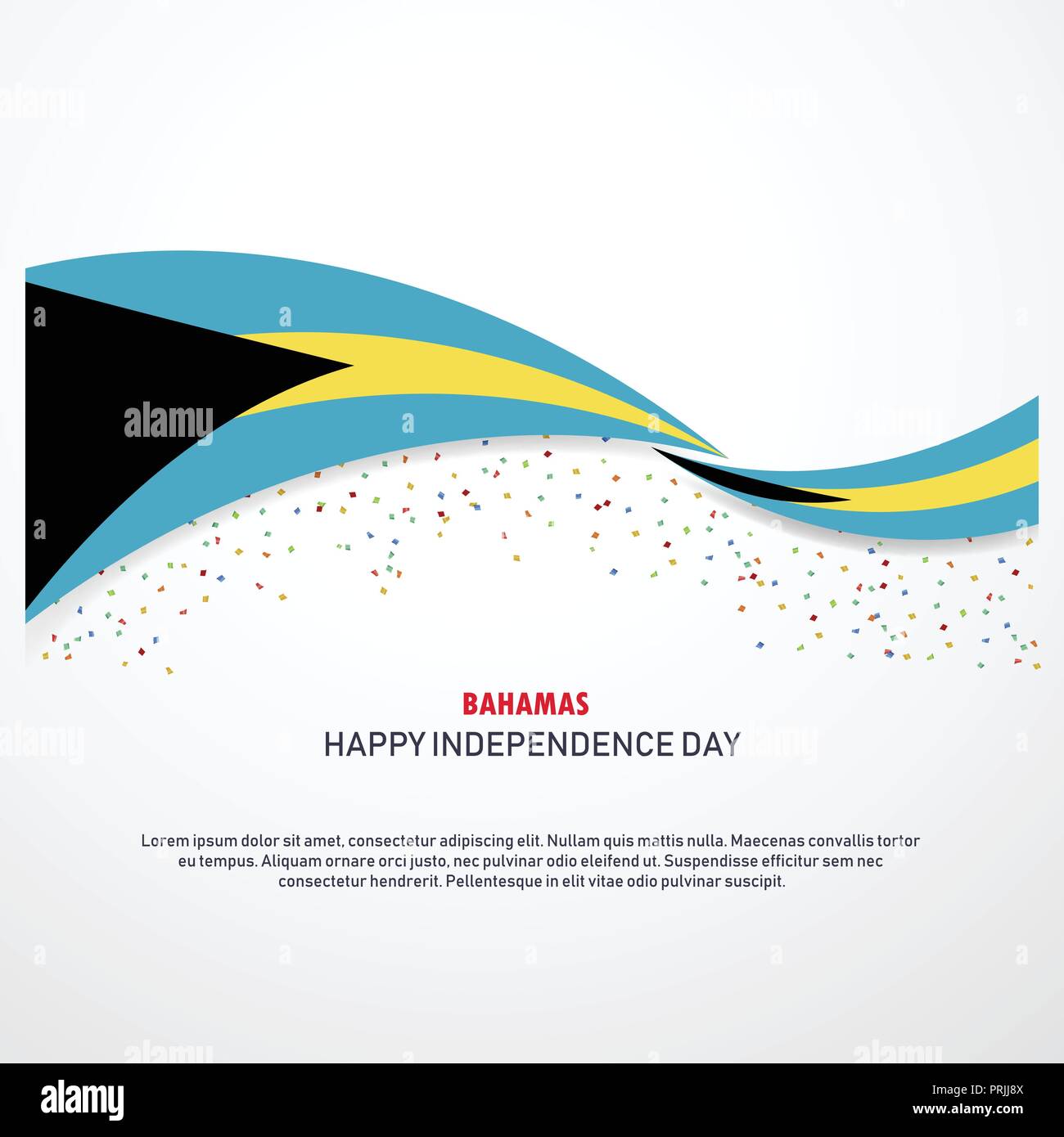Bahamas Happy independence day Background Stock Vector Image & Art - Alamy