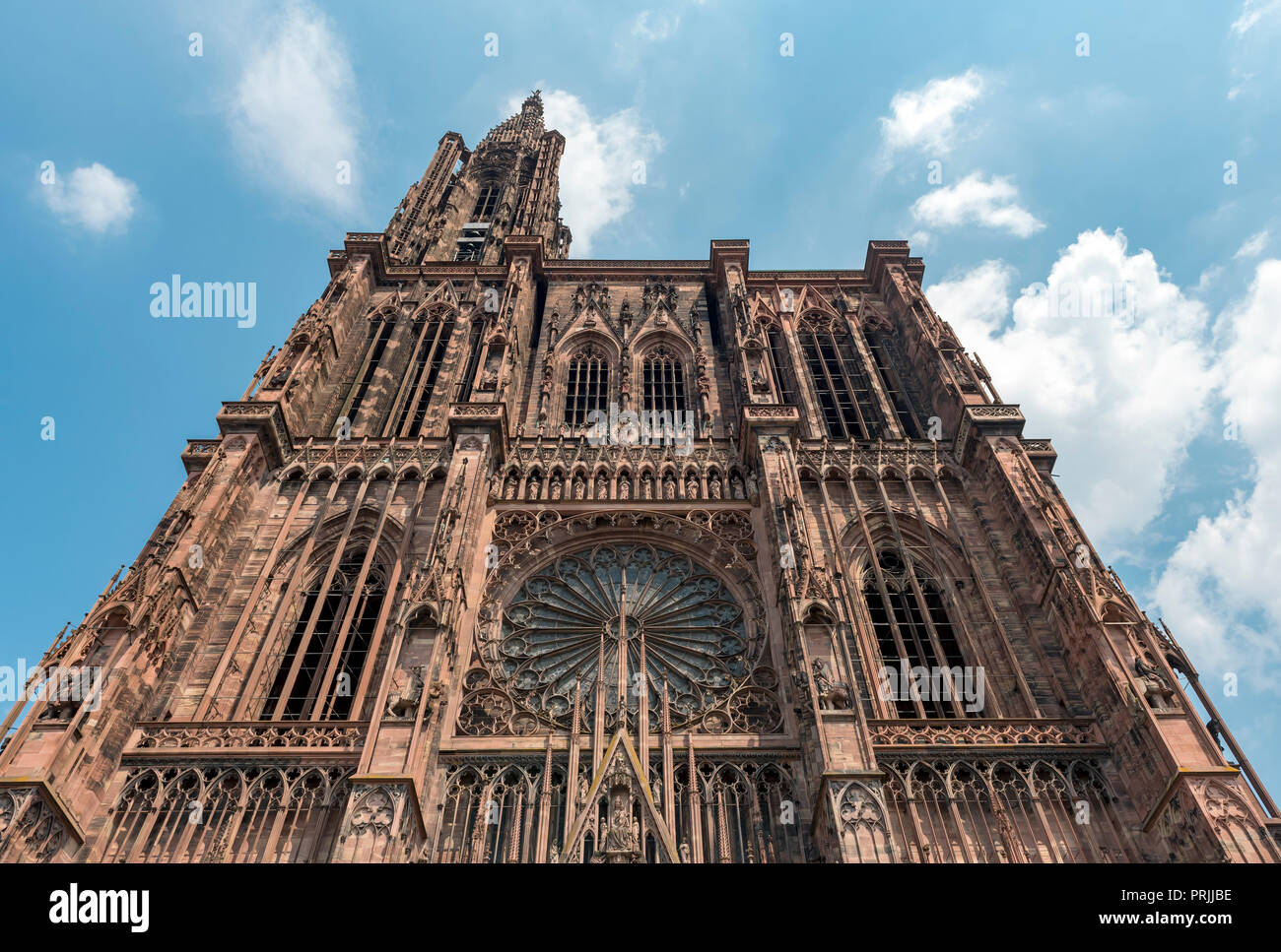 Cathedral of Our Lady of Strasbourg, France Stock Photo