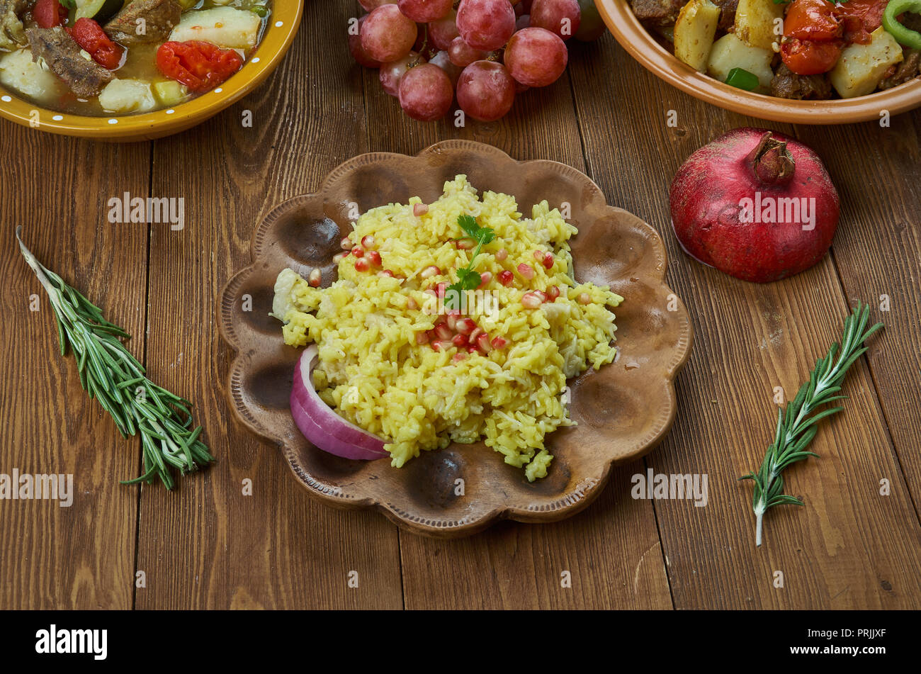 Aunties Armenian Rice Pilaf,prepare rice dish with noodles and chicken