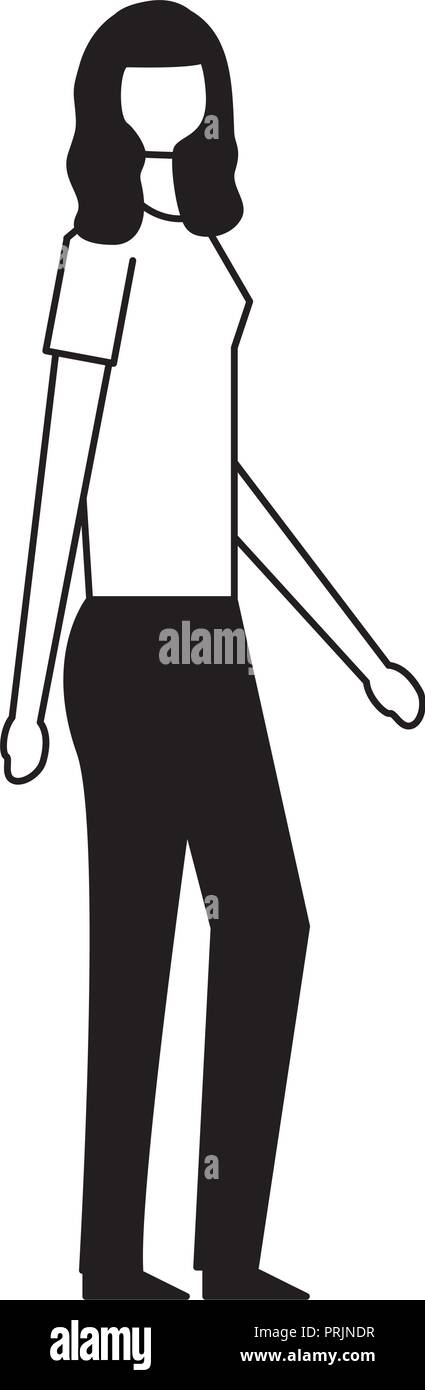 young woman avatar character Stock Vector Image & Art - Alamy