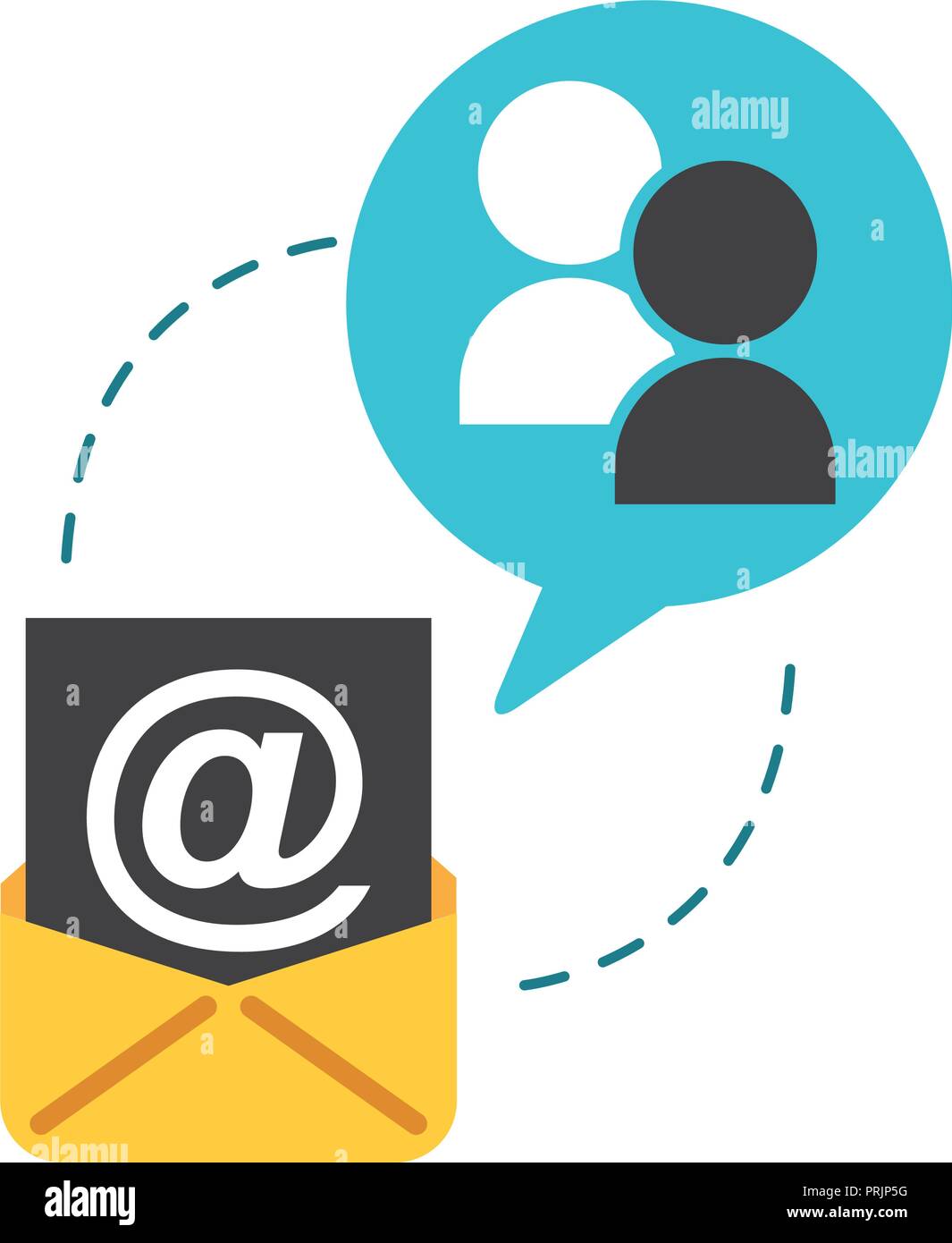 email message communication big data security Stock Vector Image & Art