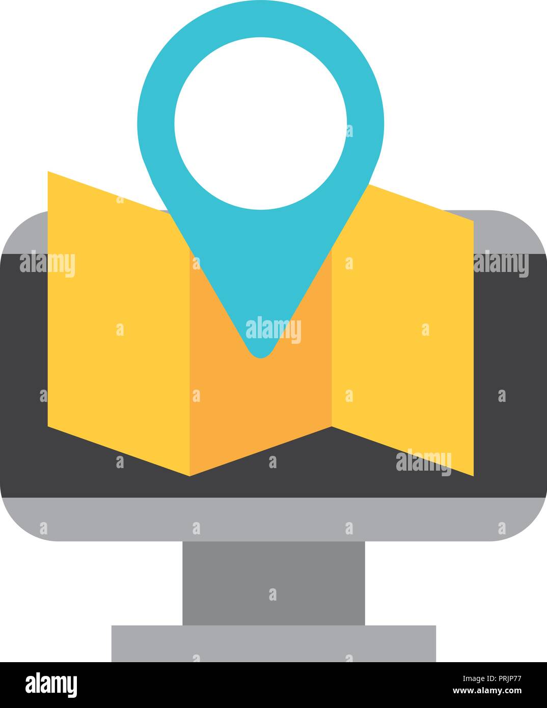 computer map location navigation gps Stock Vector Image & Art - Alamy