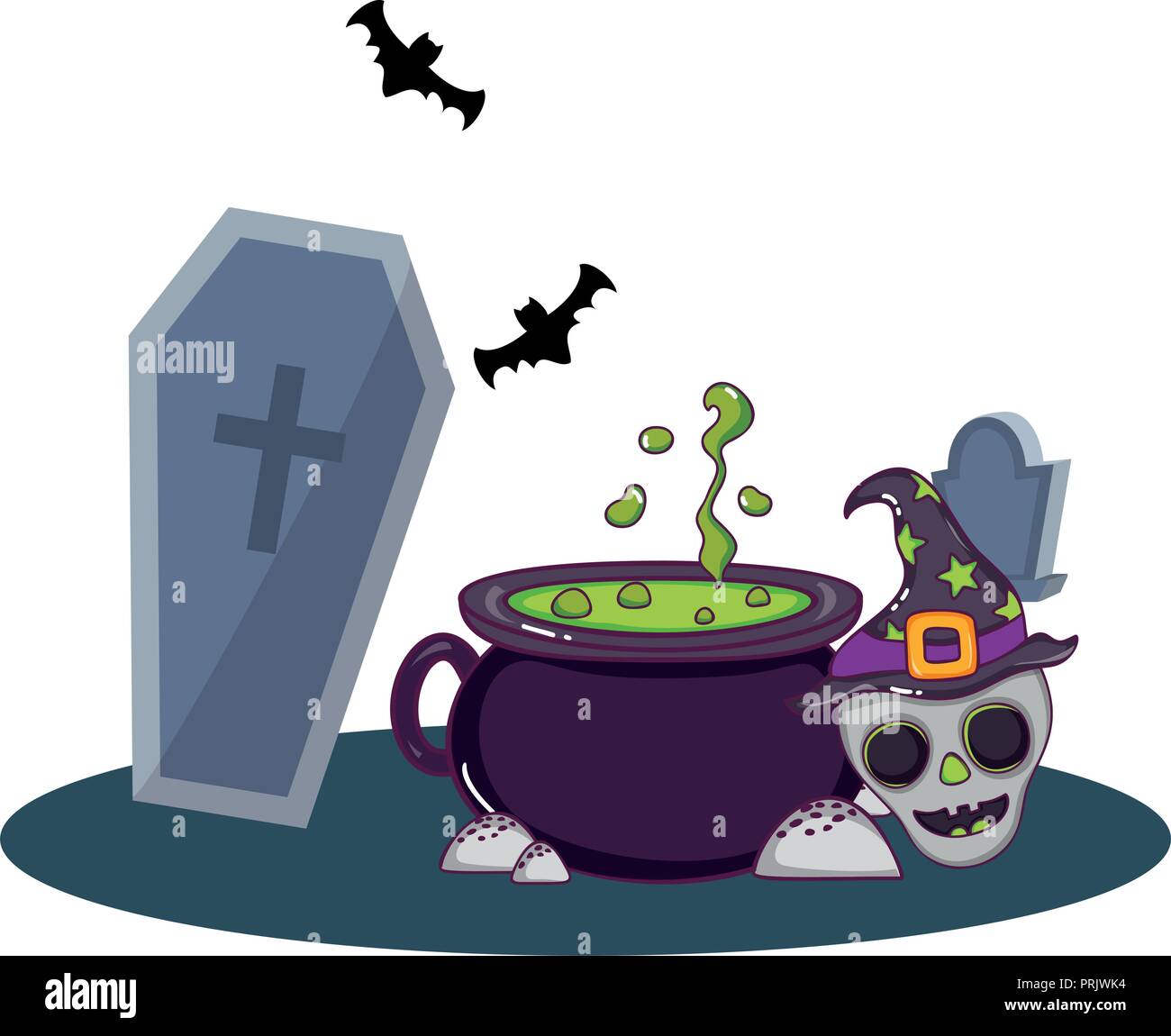 Halloween cute cartoons Stock Vector Image & Art - Alamy