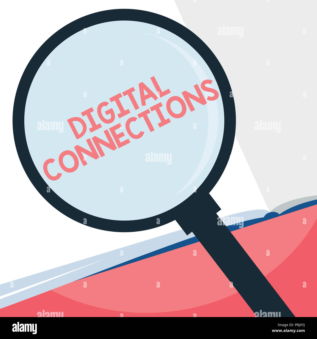Handwriting text writing Digital Connections. Concept meaning Powerful ...
