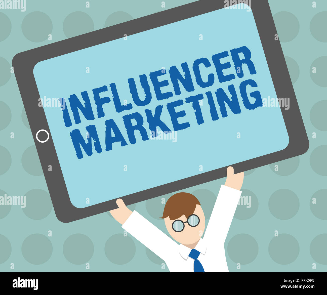 Conceptual hand writing showing Influencer Marketing. Business photo ...