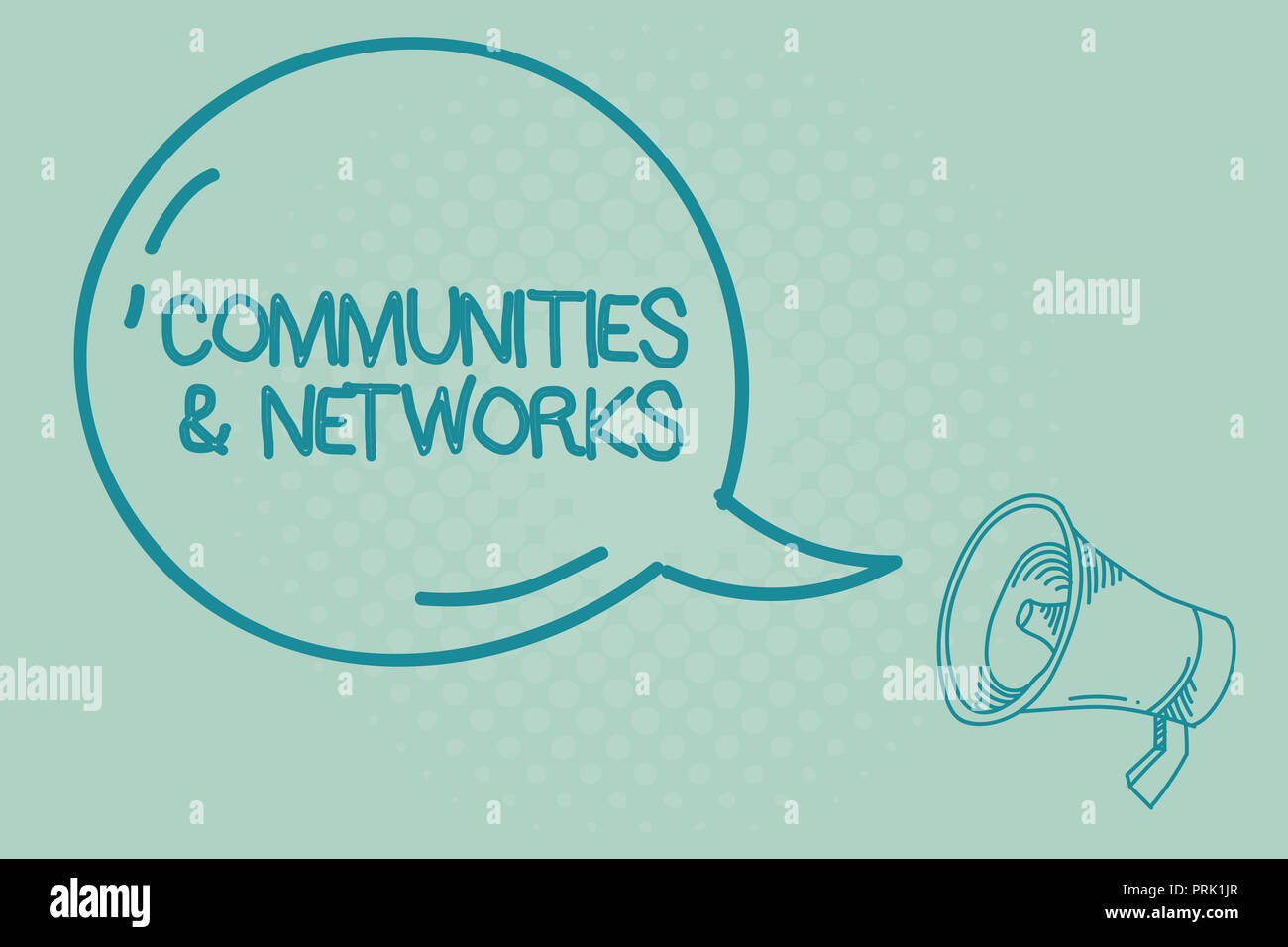 Network Community. Sign Text sign showing Communities and Networks. Conceptual photo ...