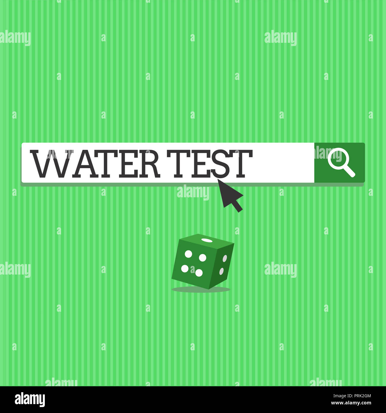 Conceptual hand writing showing Water Test. Business photo text ...